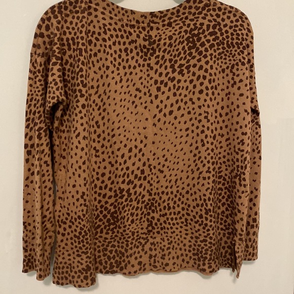 Joules Cotton / Viscose Blend Sweater - Leopard Dots - Picture 4 of 6